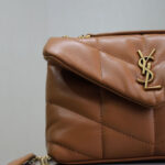 Saint Laurent Toy Puffer In Lambskin